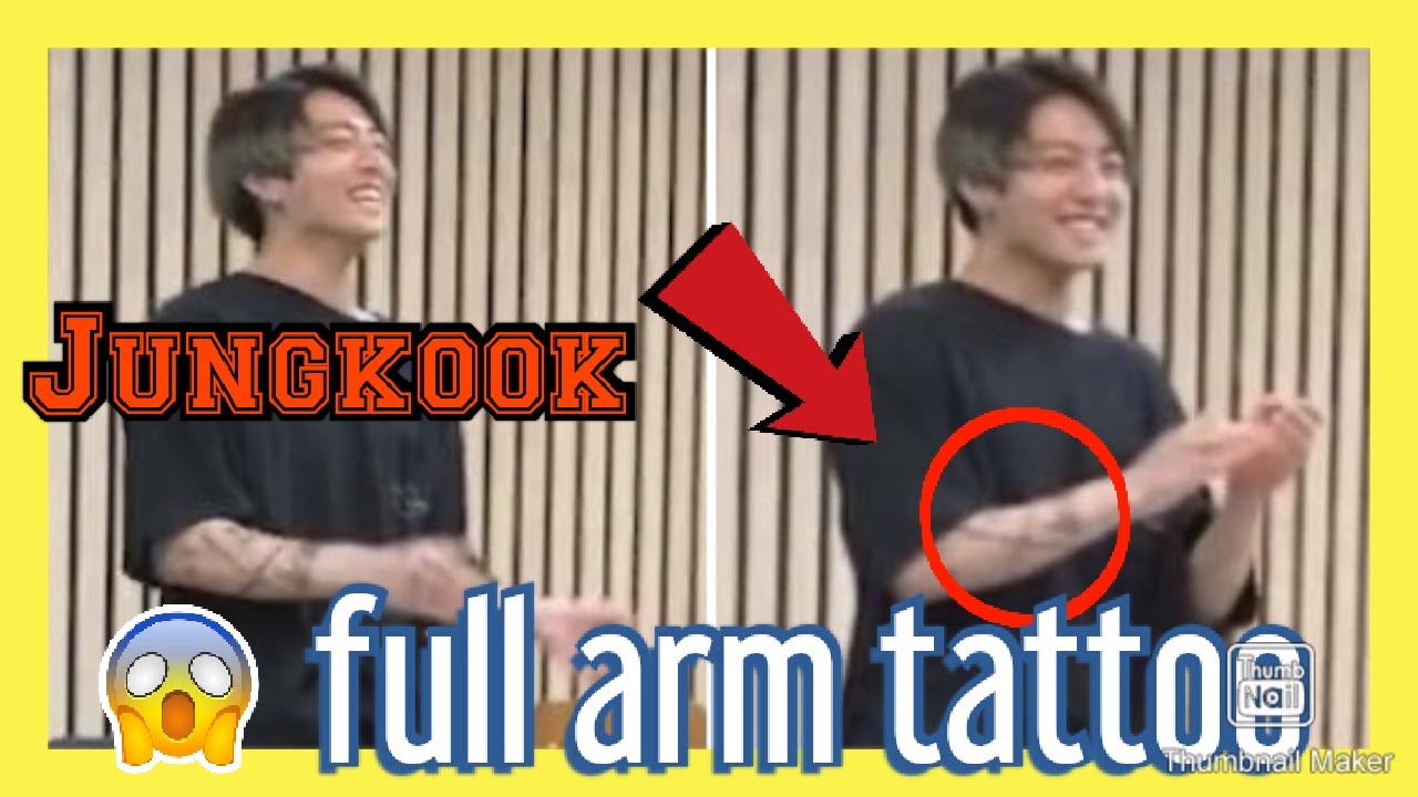 Watch Jungkook arm tattoo in full display in Japan fan meeting trailer