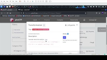 Transformation picoctf