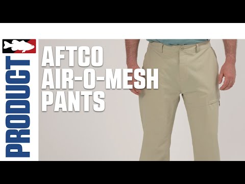 Aftco Air-O-Mesh Pants Product Video with Jared Lintner - Tackle Warehouse  