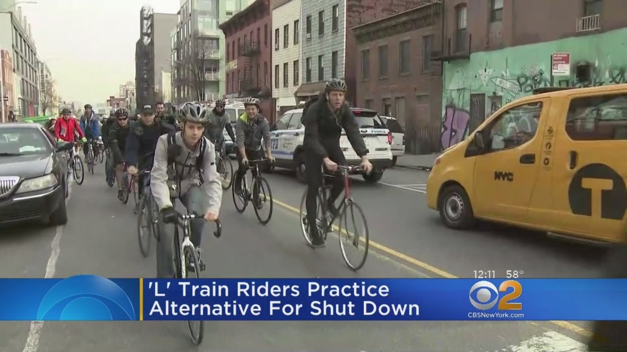 'Bike Train' Prepares For L Train Shutdown