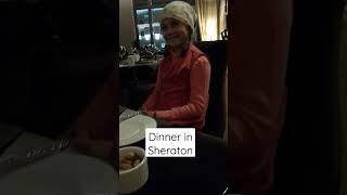 Ужин в Шератоне | Dinner in Sheraton