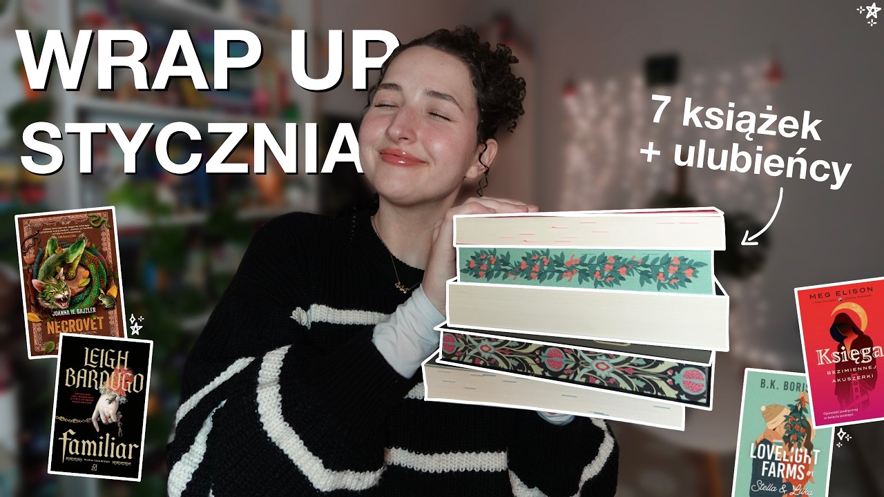 7 KSIĄŻEK + ULUBIEŃCY STYCZNIA 📚❄️ | co przeczytałam w styczniu 2026, wrap up, podsumowanie