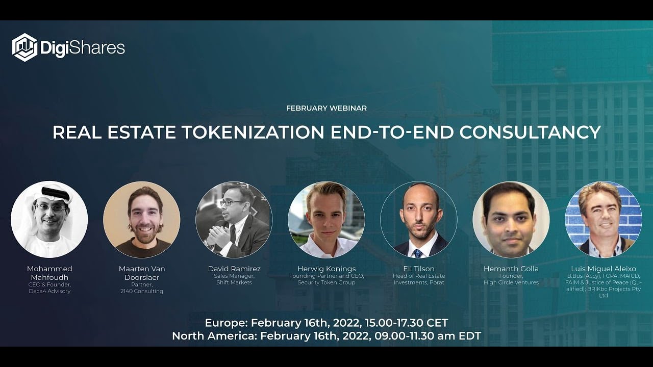 Real Estate Tokenization End-to-End Consultancy