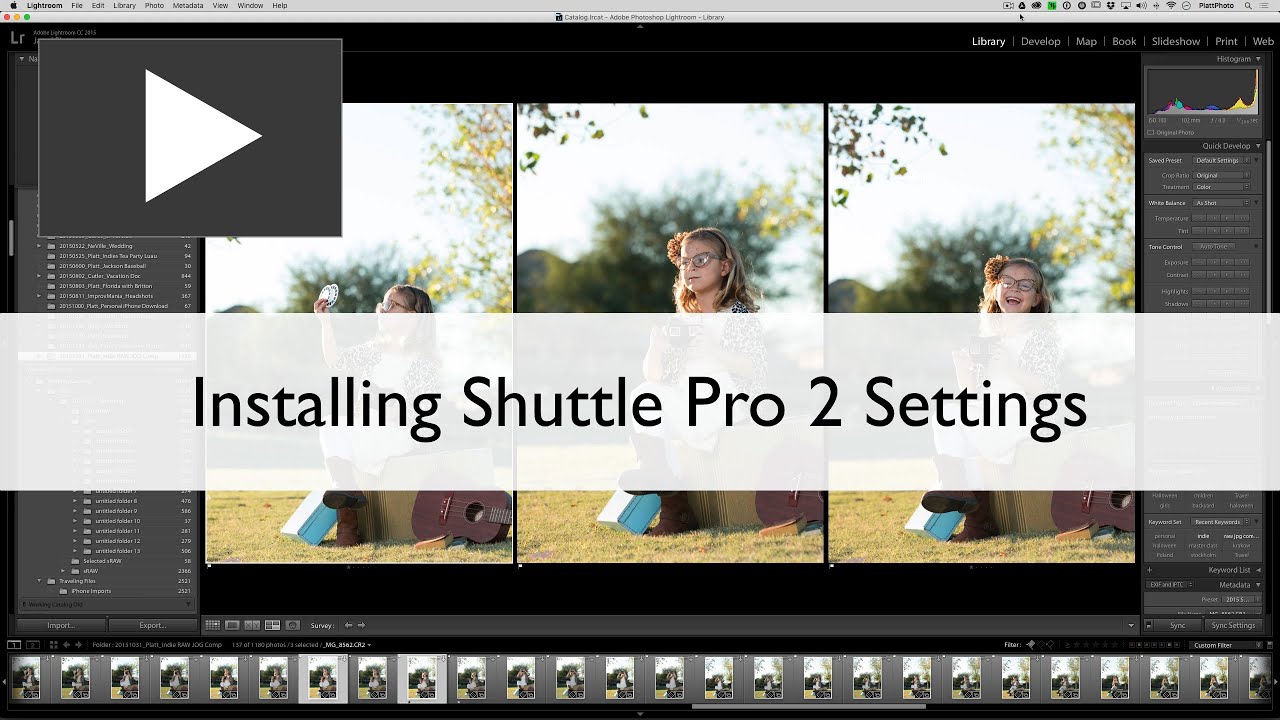 Shuttle Pro Guide Installing Shuttle Pro 2 Settings in Lightroom - YouTube