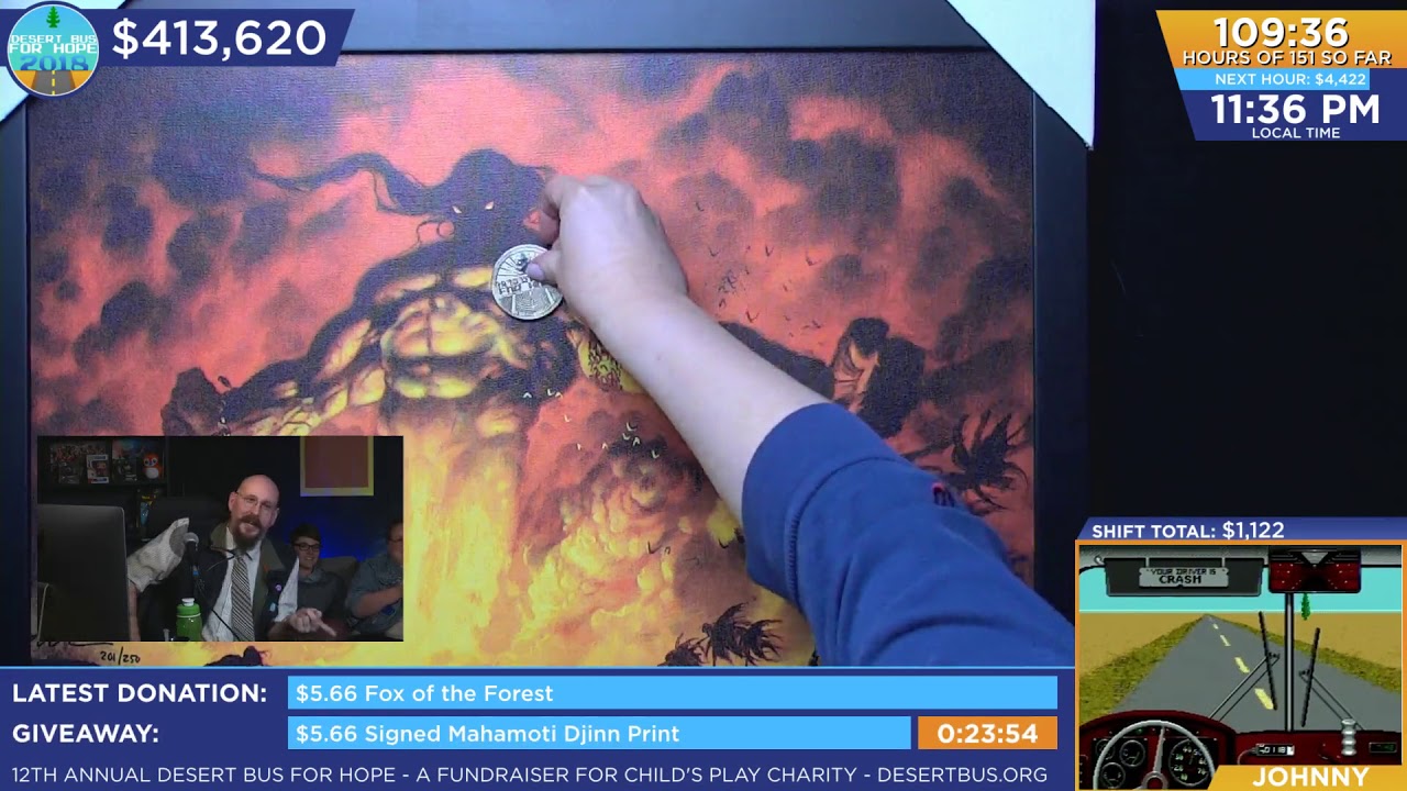 DB2018 - Ian *finally* gets to plug the Mahamoti Djinn Print Donation Drive