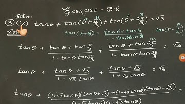CLASS 11th MATHS UNIT 3 EXERCISE 3.8 Q.No.3.(ix)