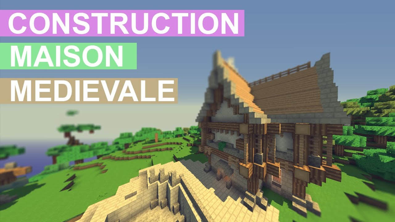 Minecraft - Tuto : Comment construire une maison médiévale (simple