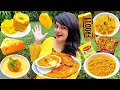 I only ate YELLOW FOOD for 24 HOURS Challenge | Food Challenge