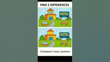 Find 5 Differences 👀| Super Hard Picture Puzzle 💪Challenge  #satisfyingvideo #easypuzzles  #ytshorts
