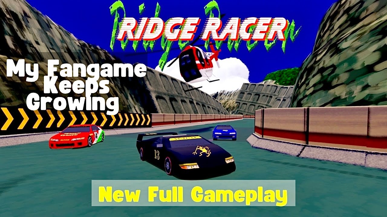 To My Ridge Racer My Ridge Racer Fangame Keeps Growing | New Full Gameplay - YouTube