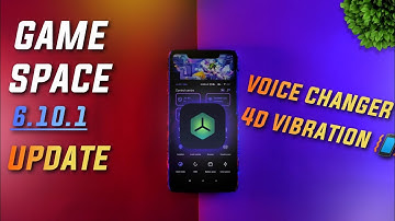 Realme Game Space | Voice changer | 4D vibration | Game space voice changer APK | New Game space APK