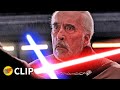 Obiwan  anakin vs count dooku  star wars revenge of the sith 2005 movie clip 4k