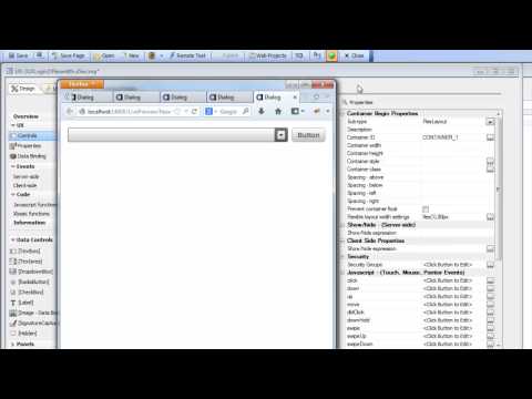 Alpha Five V12  UX Flex layout container  Part 1 and 2