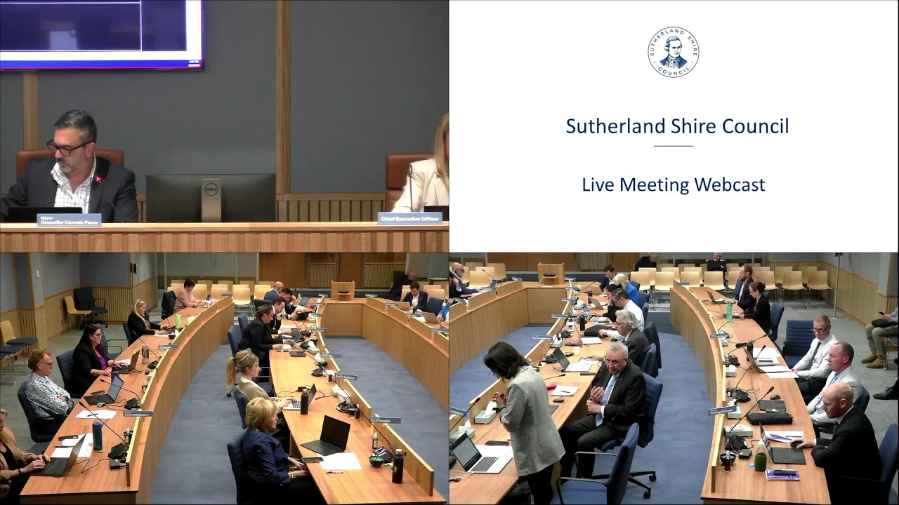 Sutherland Shire Council Meeting - Monday 2 September 2024