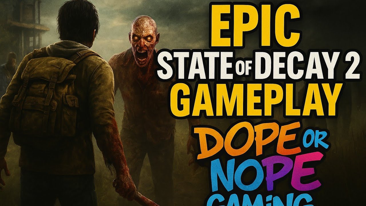 Epic State of Decay 2 Gameplay | Dope or Nope Gaming