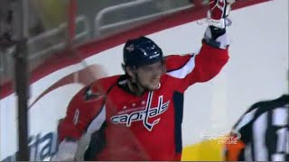 Ovechkins First Goal As Captain (1/7/2010)