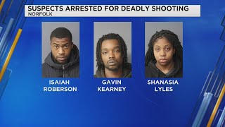 Police: 3 charged in Norfolk shooting death, victim identified