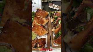 Amazing Greek Food in Camden Town! 🇬🇷🔥 Street Food Find