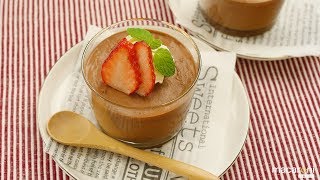 ゼラチン で 簡単！ ふんわり とろける チョコレート ムース のレシピ 作り方