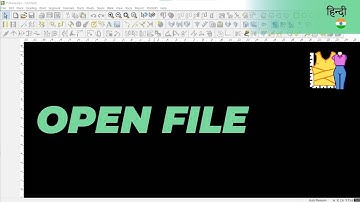 हिन्दी - Open File | TUKAdesign Video Help | CAD Pattern Making Software | Hindi