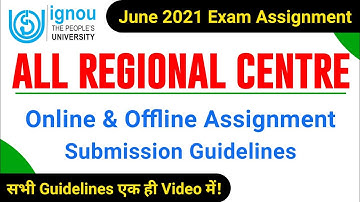 IGNOU Released 3 Notification For All Students |सभी Assignment Guidelines एक ही Video मे |New Update