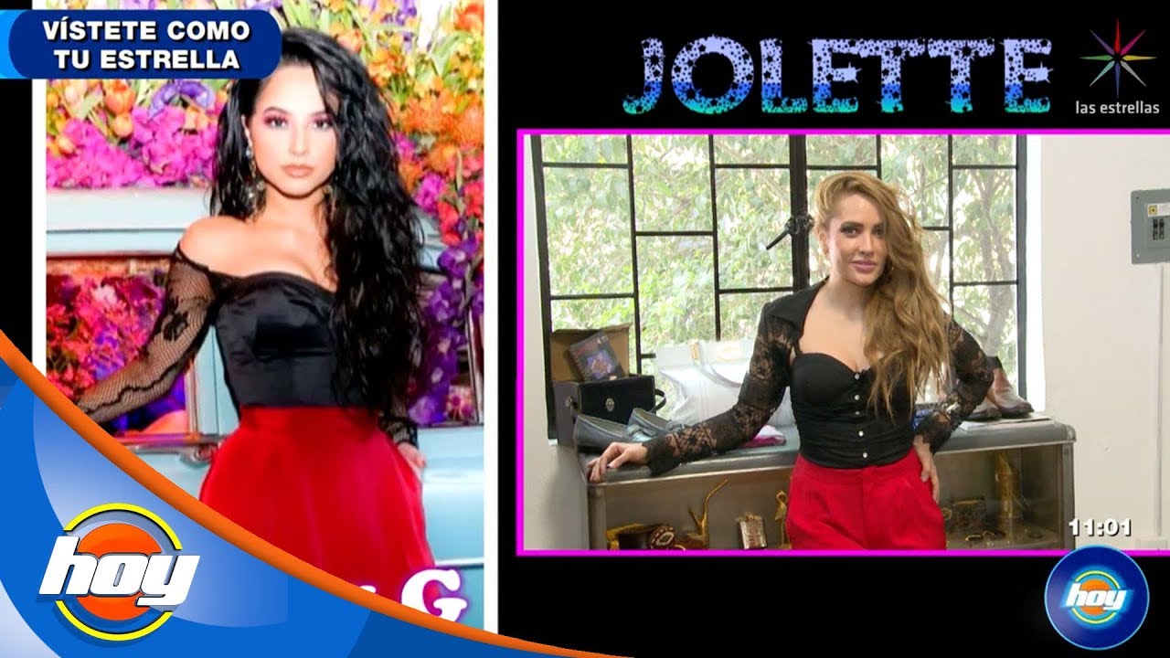 Jolette en busca del look de Becky G | Joletips | Hoy