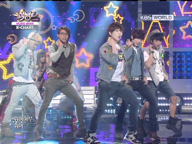 [Music Bank K-Chart] B1A4 - Baby Good Night (2012.05.25) class=