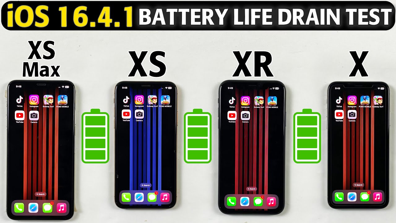 Vs Iphone Xr Battery Test 11 Pro Vs 12 Mini Size IOS Battery Life