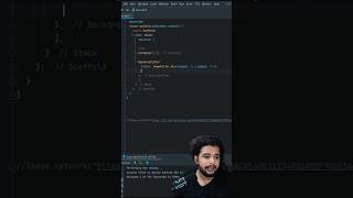How to add Blur effect to App UI #flutter #flutterinhindi #coding