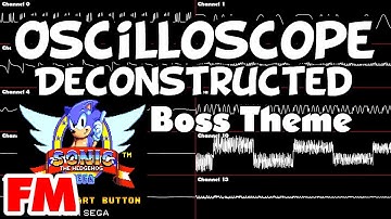 Sonic 1 (FM MOD - master system) - Boss Theme - Oscilloscope Deconstruction