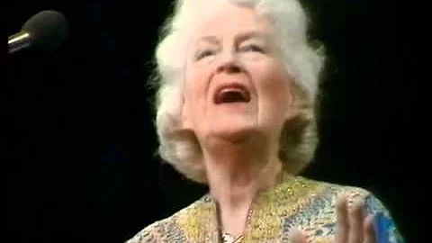Gracie Fields -1978 Royal Variety guest appearance...