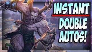 Smite: INSTANT Double Auto Attack Trick! - Masters Ranked Duel