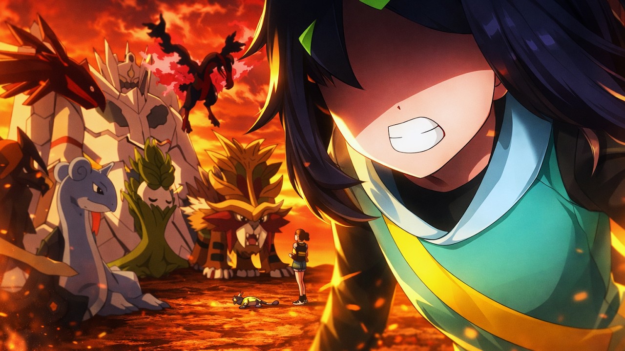 Spinel Vs Liko | Mega Zygarde & Mega Rayquaza - Pokémon Horizons Episode 136【AMV】- Pokemon AMV