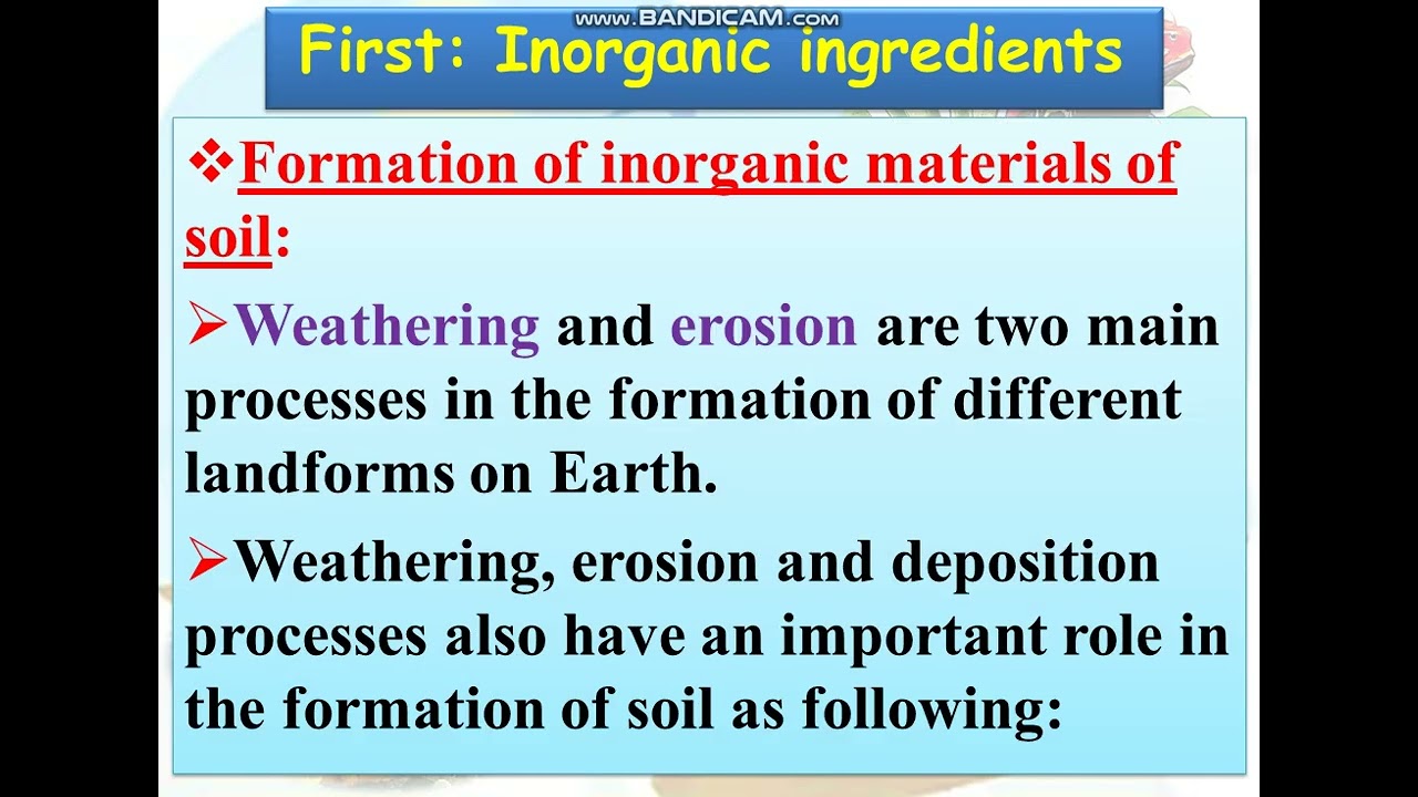 concept 2 soil and environmental changes part 1