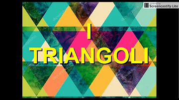 Cosa sono i triangoli definizione?
