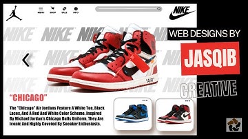 Nike Website Redesign |  Modern UI/UX Showcase