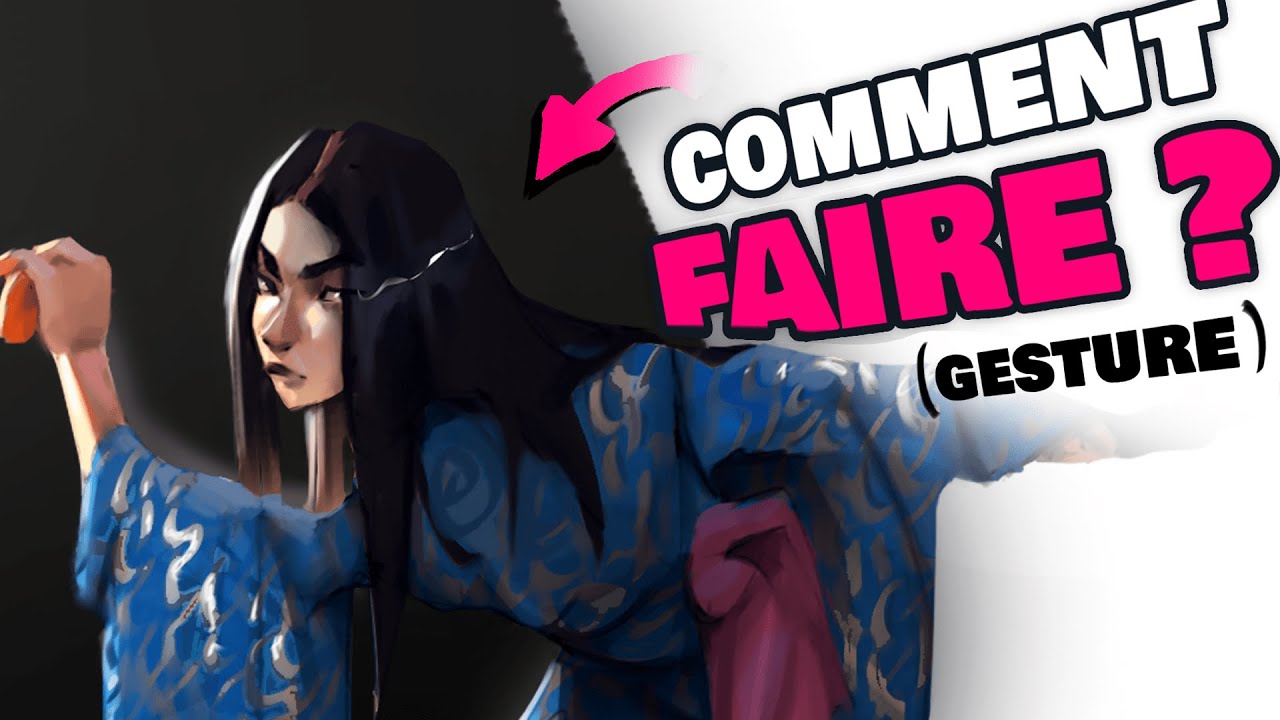 Comment DESSINER des POSES DYNAMIQUES