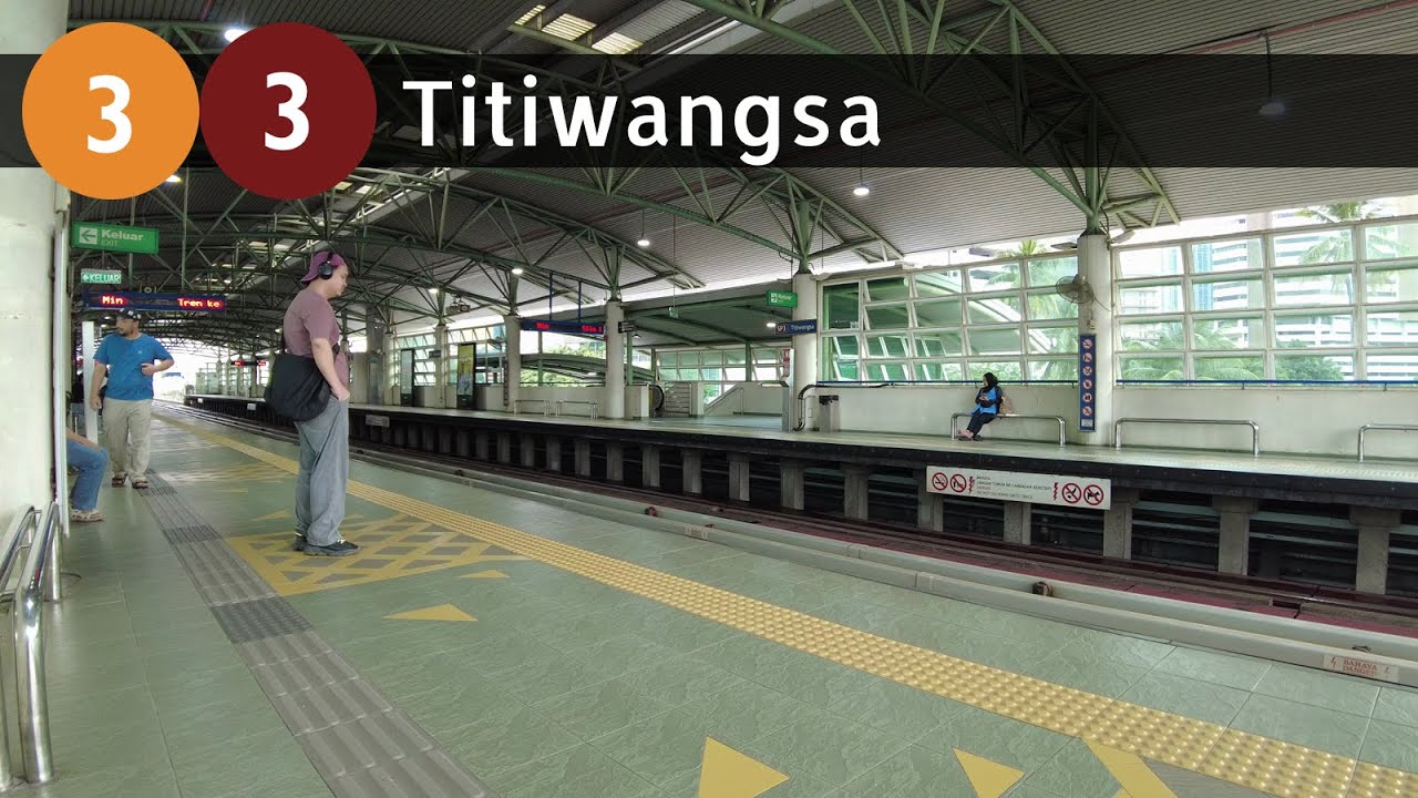 Titiwangsa LRT Station Exterior & Interior | Ampang & Sri Petaling Lines
