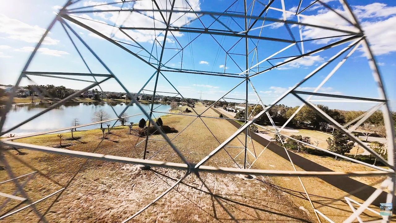 DJI O4 Pro 4K/60FPS FPV Drone - Along the Grid | Flywoo Explorer LR4 O4 Pro