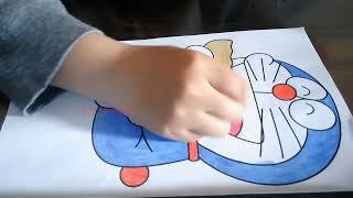 Color The Picture Of The Adorable Robot Cat Doraemon From The Future 16 - Thou Swell