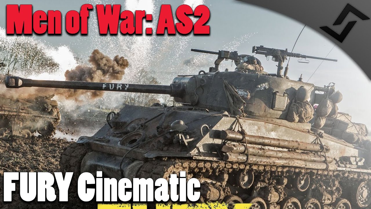 Men of War: Assault Squad 2 - FURY Cinematic - PaK Assault! - Robz Mod