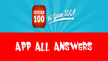 Hi Guess 100 - App - All Answers