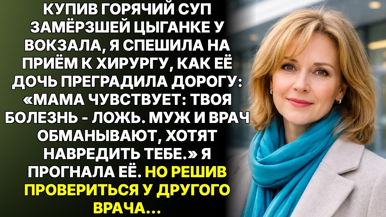 Твоя операция не нужна, сказала цыганка - Врач и муж сговорились. Я проверила диагноз и земля ушла…