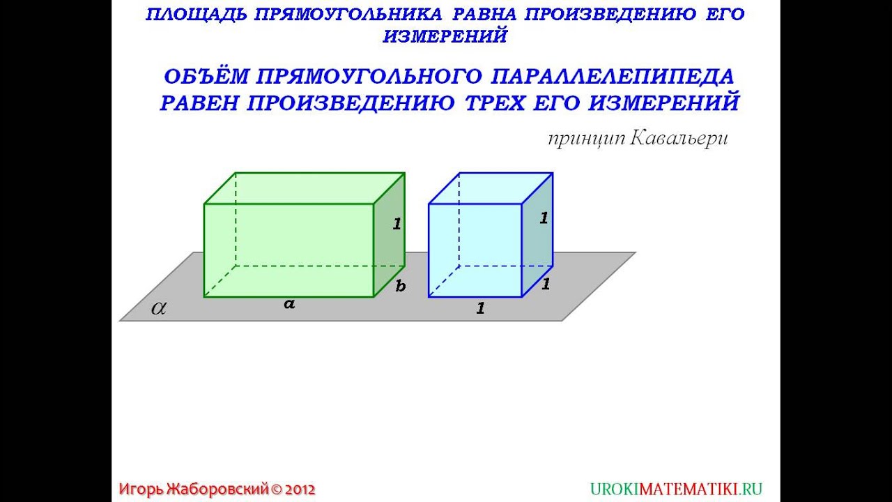 Любая прямоугольная часть