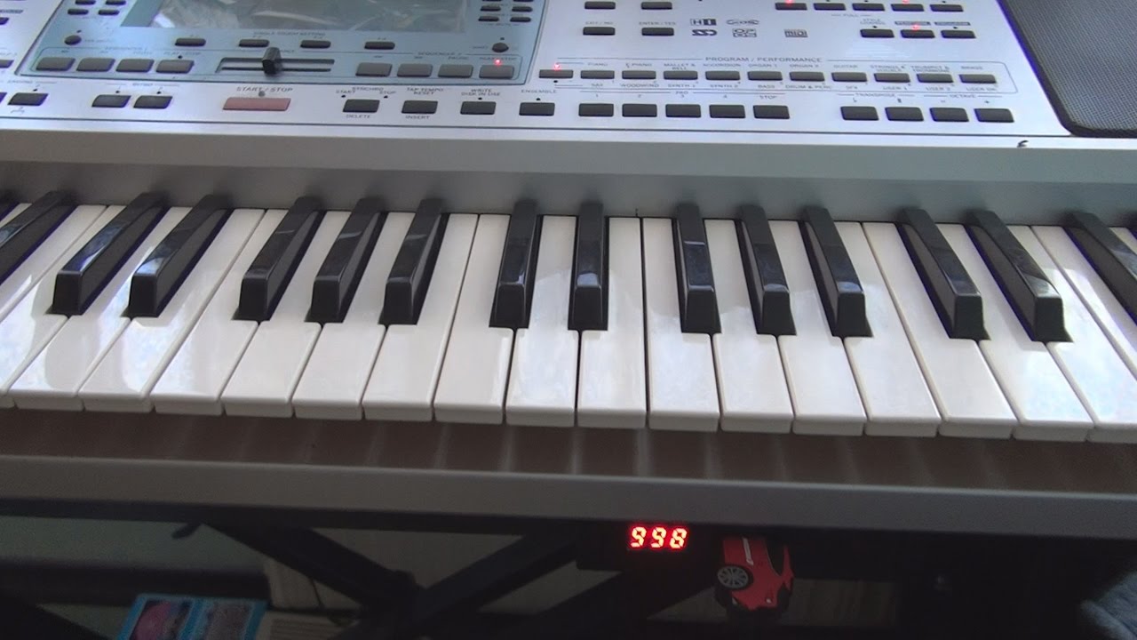 PA 50 synth with 1000 Gotek Floppy disks management in 3D YouTube