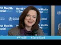 WHO: Better Health for Women, Children and Adolescents - Interview at "World Health +SocialGood"