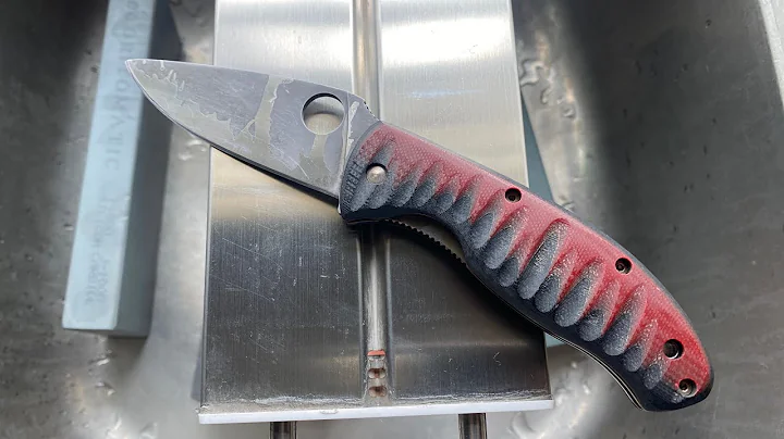 Spyderco Tenacious full sharpening (240,1k and 2.5k grit) silicon carbide stone from Gritomatic