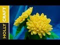 how to make paper flowers : Chrysanthemum