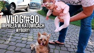 IMPREZA W KATOWICACH! WYBORY! • VLOG #90