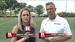 .@RVisionRU: Inside @RFootball Camp Week 3 w/ @MacyGolder and @TomLuicci
